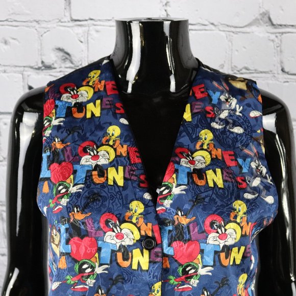 1980's Vintage Looney Tunes Vest - Picture 3 of 9